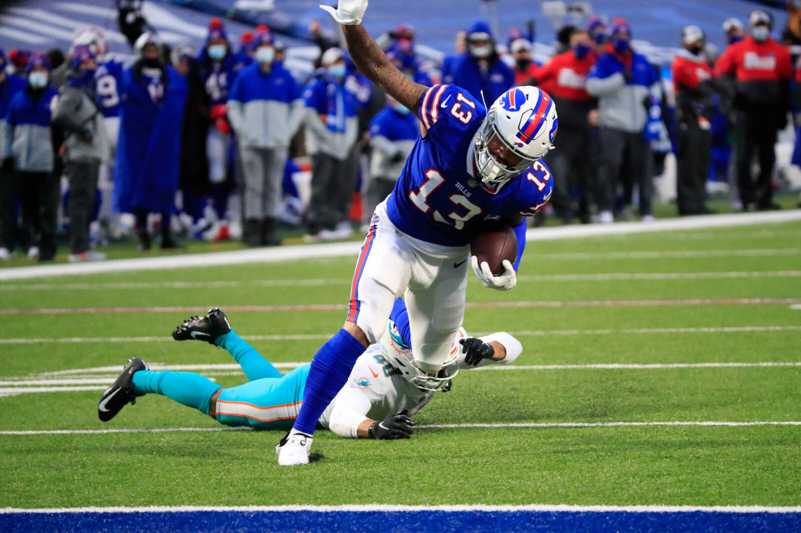 Davis touchdown catch